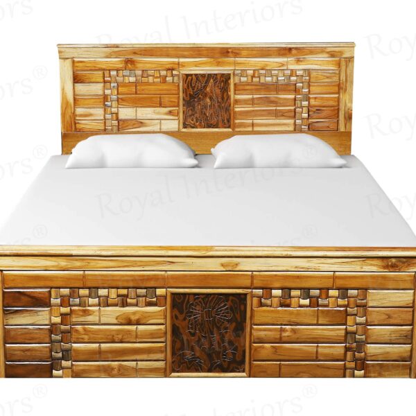 Woodrest Wooden Bed