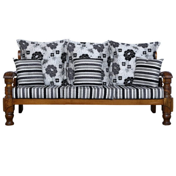 Sereta Sofa Set Natural Brown Multi-Color