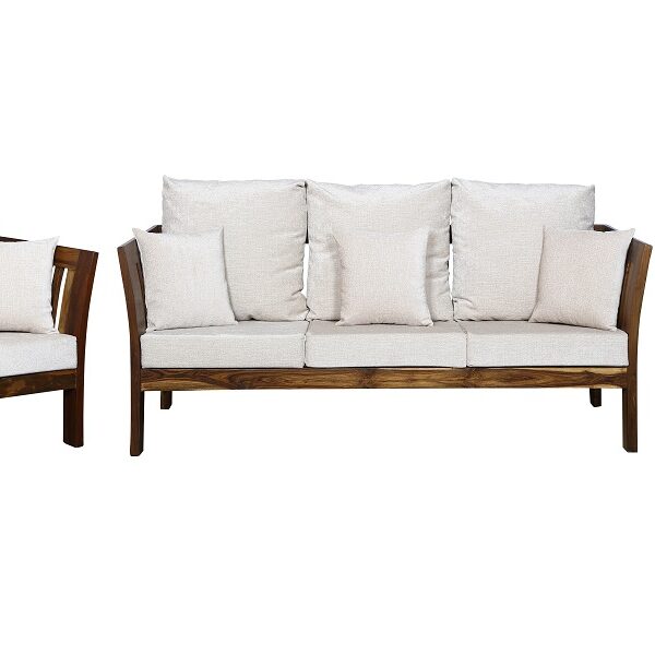 Grigor Sofa Set Natural Brown