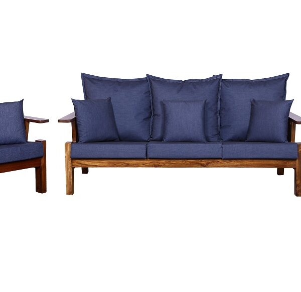 Akriel Sofa Set Natural Brown