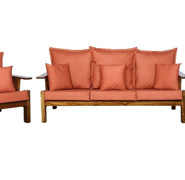 Empyrean Sofa Set Natural Brown