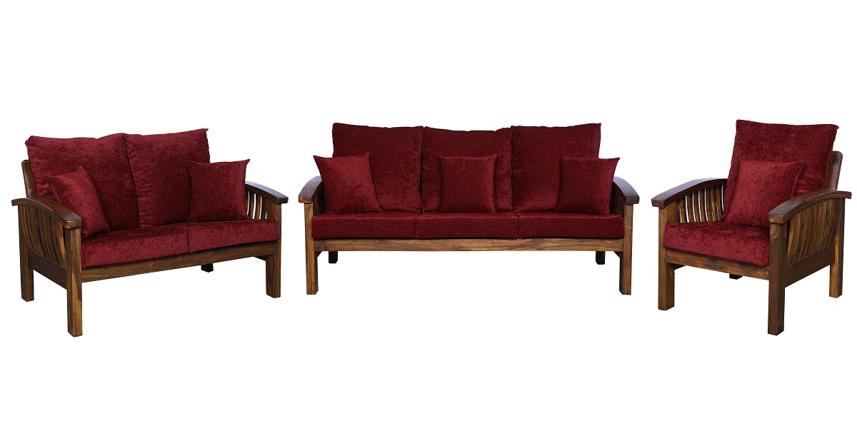 Lelyah Sofa Set Natural Brown