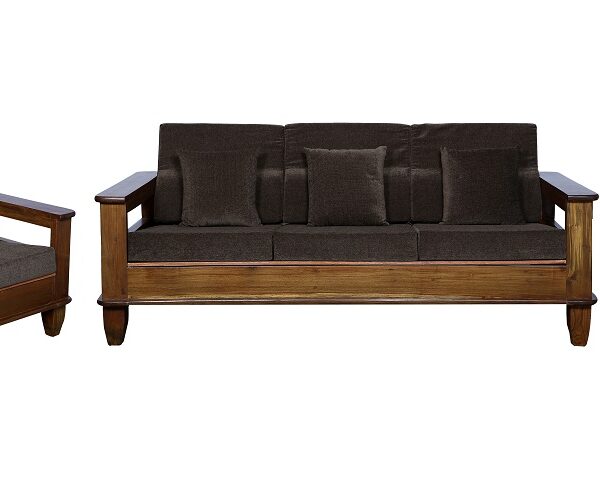 Willow Sofa Set Natural Brown