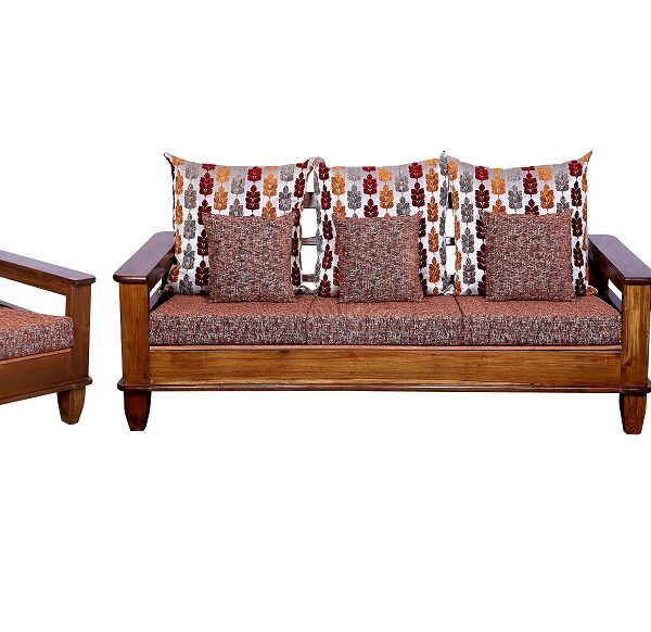 Sage Sofa Set Natural Brown