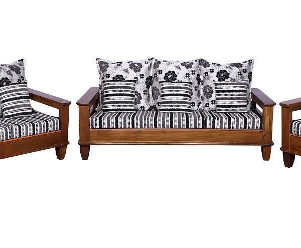 Ambero Sofa Set Natural Brown