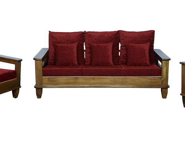 Calyx Sofa Set Natural Brown