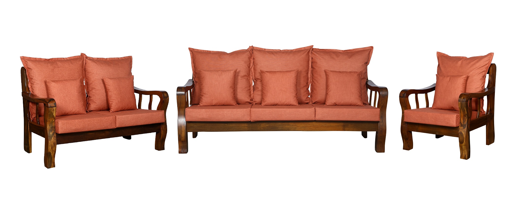 Mestrio Sofa Set Natural Brown