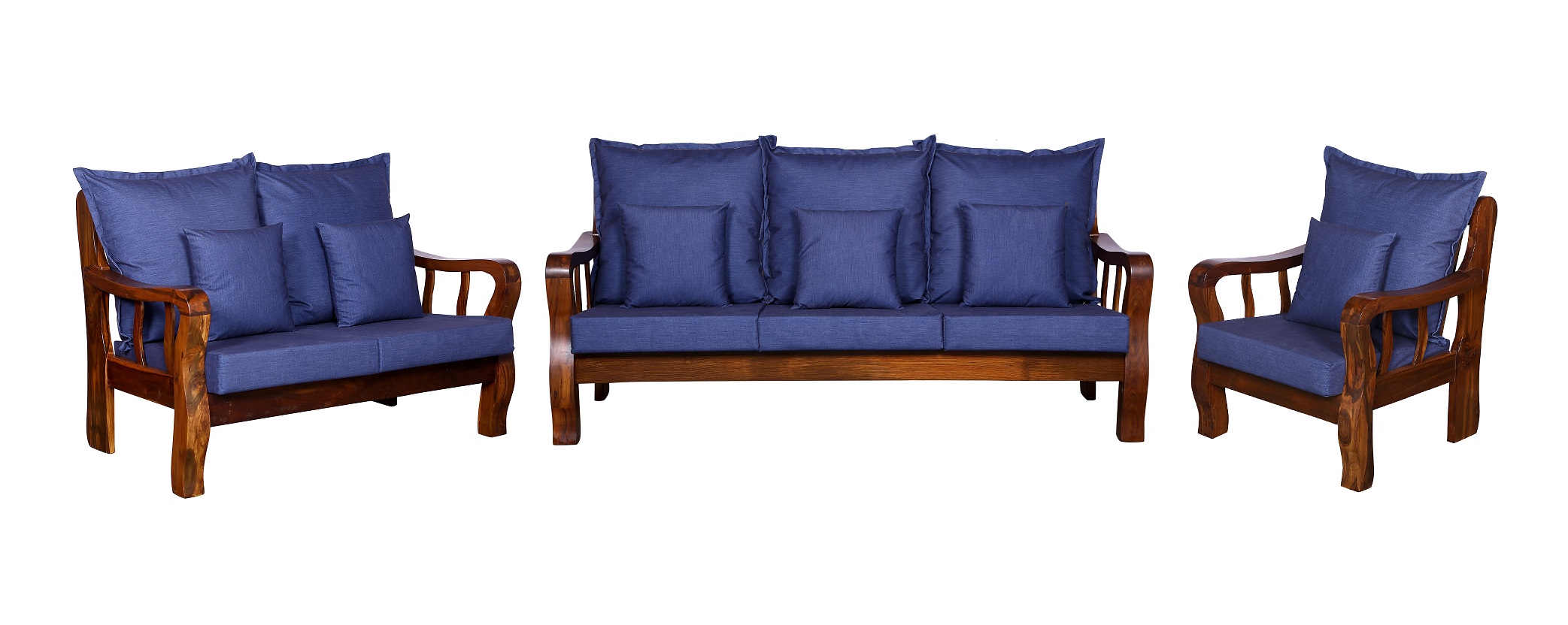 Canyon Sofa Set Natural Brown