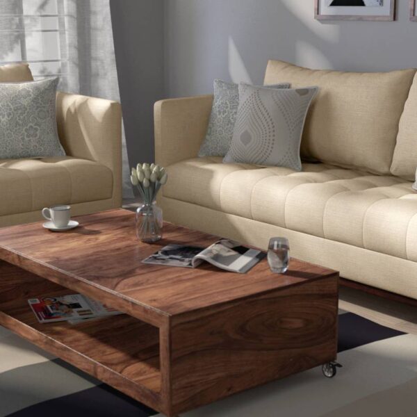 Zenio Wooden Sofa Set
