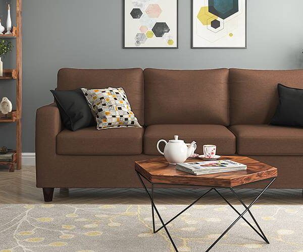 Falion Wooden Sofa Set