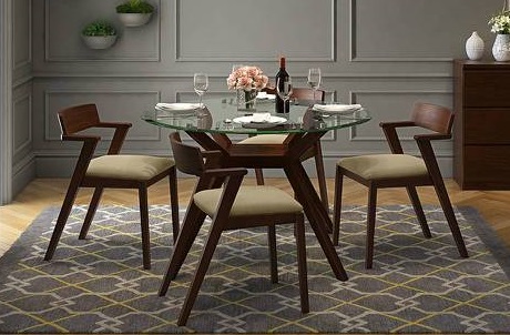 Zexer Dinning Table 4 (seater)