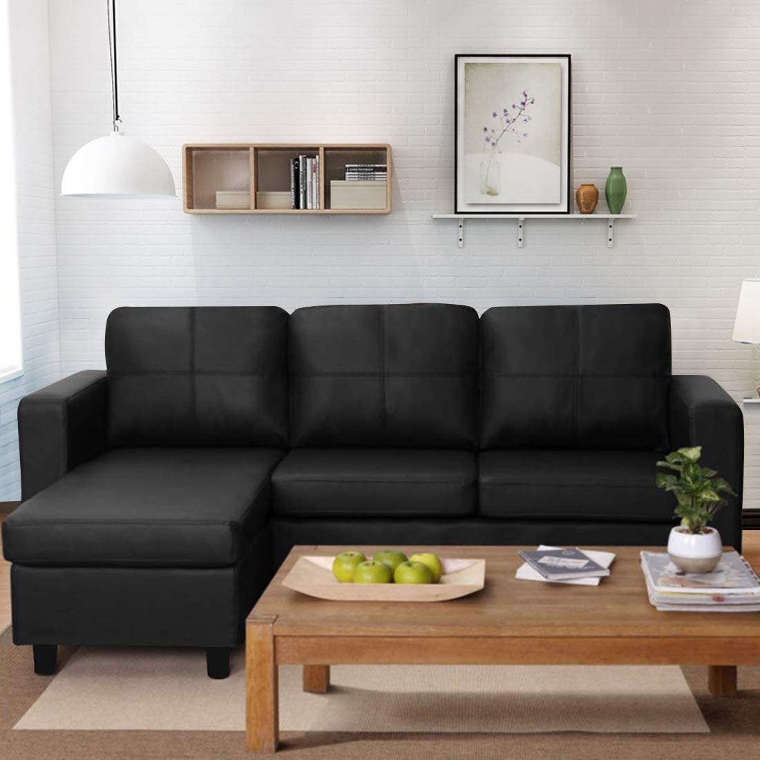 Ratious L-Shape Sofa Set