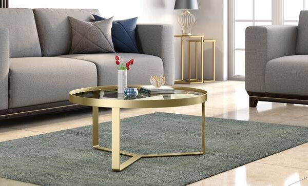 Royal Interiors Metal Coffee Table