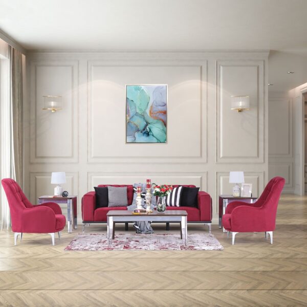 Fisco Wooden Sofa Set