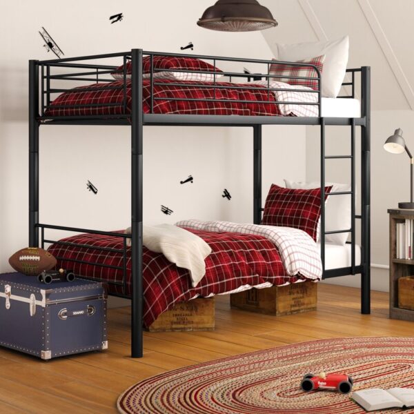 Royal Interiors Straight Bunk Bed (Black)