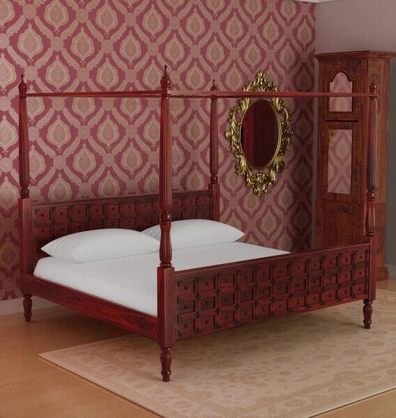 Royal Interiors Fixco Wooden Bed