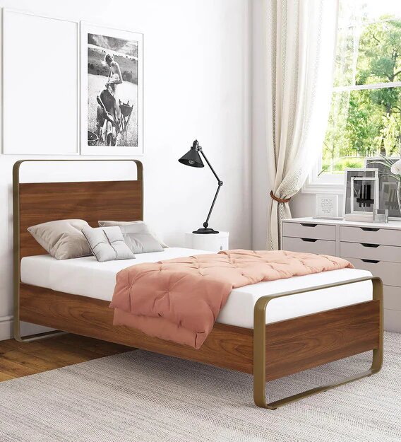 Royal Interiors Single Wooden Bed
