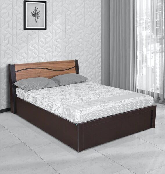 Royal Interiors Wooden Bed for Bedroom
