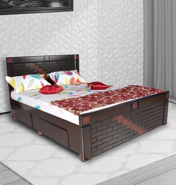 Royal Interiors Wooden Storage Bed