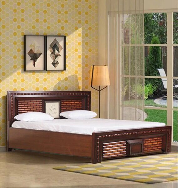 Royal Interiors Wooden Storage Bed