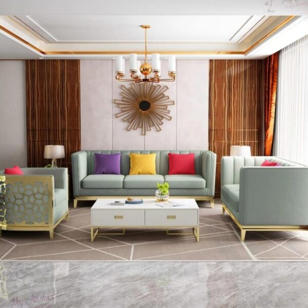 Royal Interiors Sofa Set For Living Room