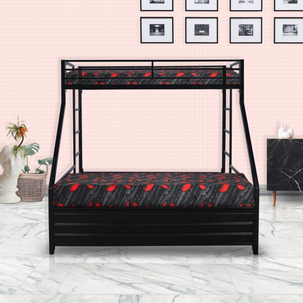 Royal Interiors Storage Bunk Bed Black