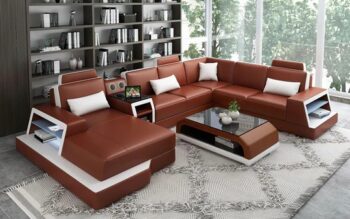 Royal Interiors L Shape Sofa Set