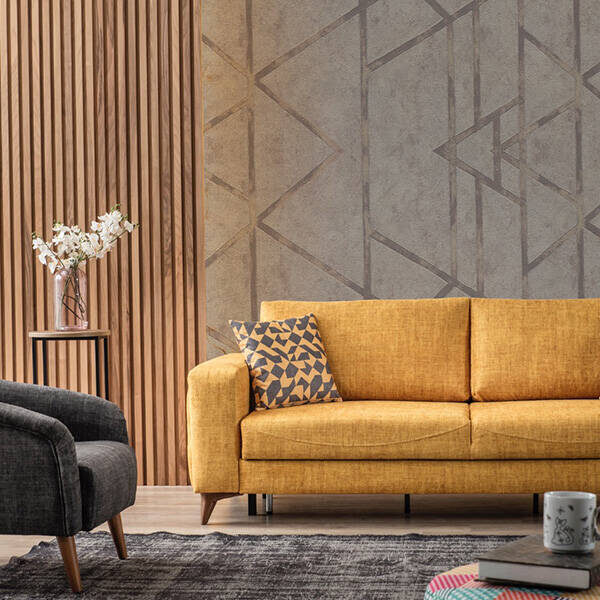 Royal Interiors Wooden Sofa Set