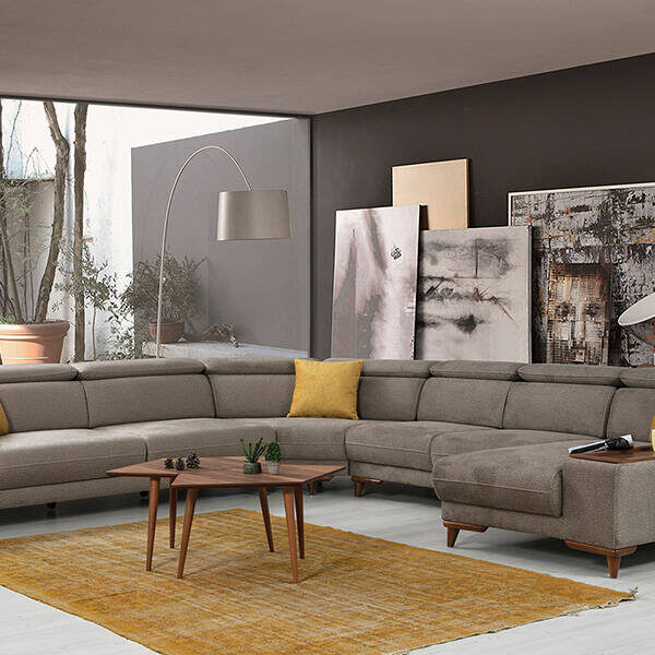 Royal Interiors L Shape Sofa